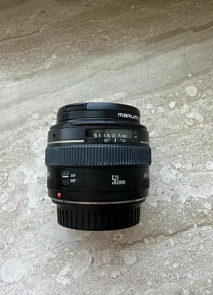Об’єктив canon ef 50mm f/1.4 usm — б/в, топовий “полтинник” для портретів