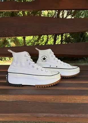 Кеди converse run star hike оригінал на високій підошві, конверси на платформі