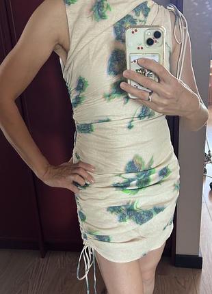Лляна сукня zara s