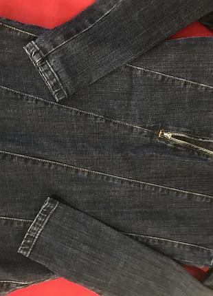 Джинсовое асимметричное платье  pull&bear 7