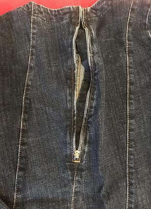 Джинсовое асимметричное платье  pull&bear 8