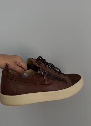Чоловічі кросівки giuseppe zanotti коричневі, розмір 43