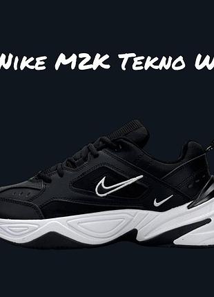 Nike m2k tekno w black white