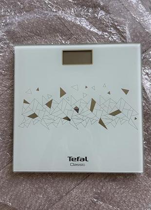 Ваги підлогові tefal classic mosaic silver pp1153v0 — б/в, робочий стан