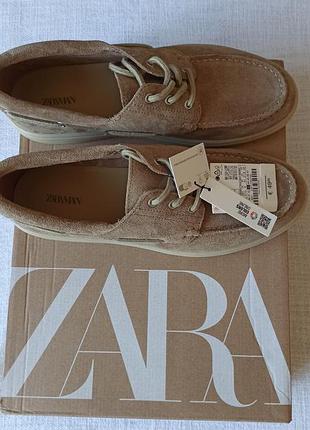 Чоловічі мокасини zara