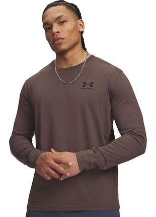 Футболка с длинным рукавом, лонгслив мужской under armour sportstyle left chest ls