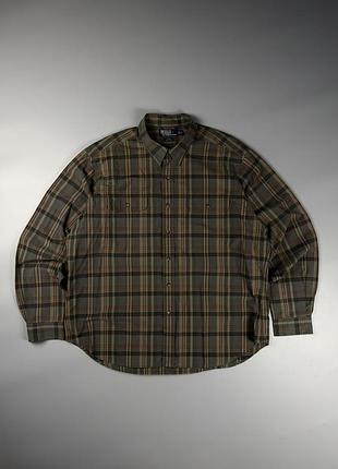 Сорочка polo by ralph lauren в клітинку xxl (lang)