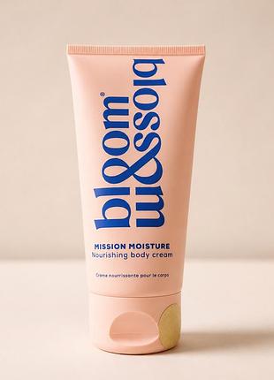 Bloom & blossom mission moisture nourishing body cream 200 мл – живильний крем для тіла, оригінал, велика британія