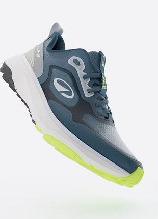 Чоловічі кросівки для бігу та трейлінгу kiprun jf 190 grip - сині