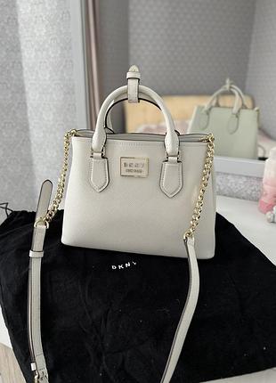 Сумка шкіряна donna karan