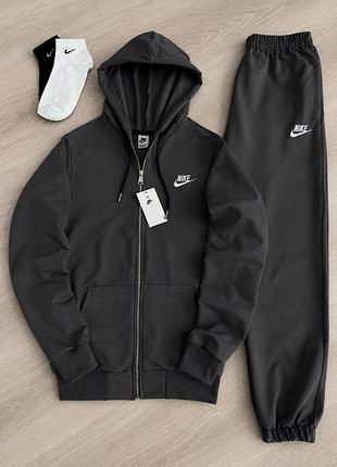 Костюм nike большой размер серый/графит на весна/лето/осень 3xl/4xl/5xl/6xl/7xl