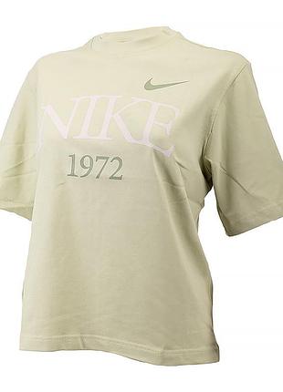 Футболка жіноча nike w tee classics boxy fq6600-371