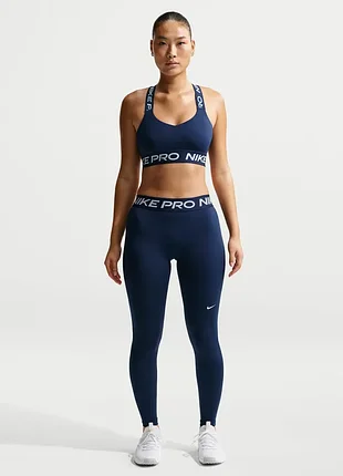 Легінси nike pro women's mid-rise full-length leggings iq0886-410