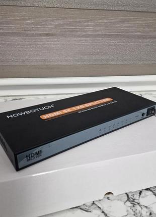 Nowbotuch hdmi 1х8 4k, а также full hd 1080p и 3d.