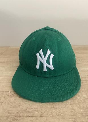 Оригінальна бейсболка new era 59fifty new york yankees (100% вовна / wool)