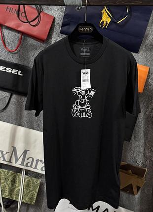 Футболка чоловіча vans crazy eddy t-shirt чорний s