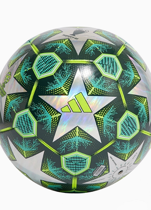 Футбольний м'яч adidas ucl training foil 24/25 розмір 5 - зелений код продукту: jh1280 #5
