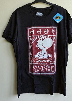 Чоловіча футболка nintendo super mario yoshi poster difuzed ts135162ntn