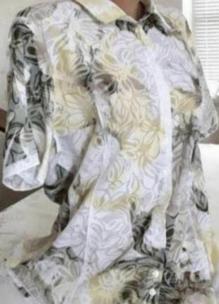 Вискозное с вышивкой платье 👗