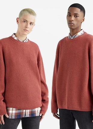 Светр джемпер levi's battery crewneck  l