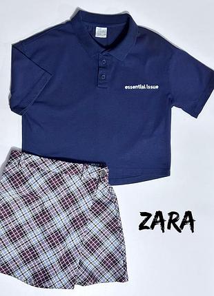 Футболка -поло zara на дівчинку 9-10 років