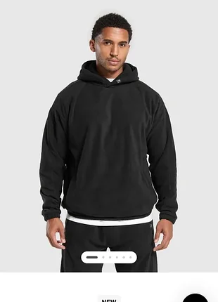 Мужская флисовая худи от gymshark