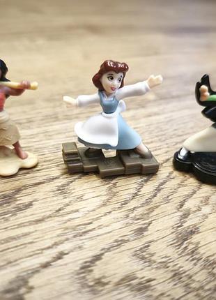 Кіндер kinder сюрприз фігурки принцеси  діснея моана, бель і мулан