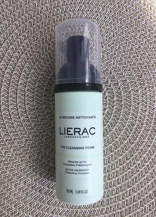 Очищувальний мус для обличчя  lierac the cleansing foam