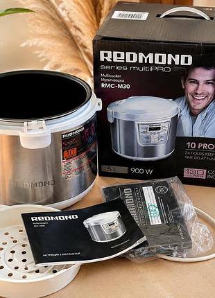 Мультиварка redmond rmc-m30 multipro 5 л, 900 вт
