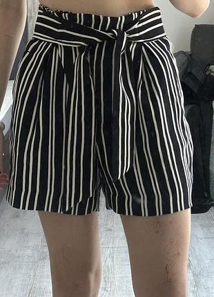 Шорти жіночі h&m у смужку