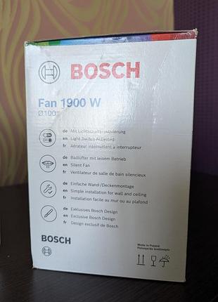 Вентилятор bosch 1900 w 4