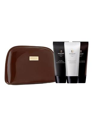 Тревел-набір рідкий шовк, hydro liquid treatment set(hydro nourishing shampoo, 70ml +nutrient nourishing conditioner+hydro liquid treatment set,70 ml)