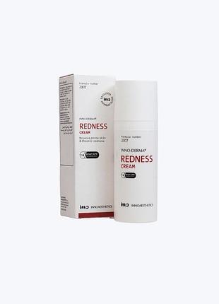 Зволожуючий крем для шкіри з куперозом і розацеа innoaesthetics inno-derma redness cream 50 г