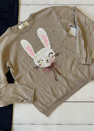 Кофта h&m 140 джемпер светр світер свитер
