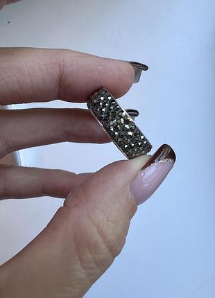 Кольцо серебро 875
