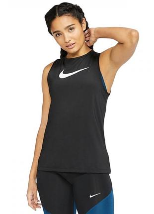 Майка жіноча nike np tank essential swoosh cj3771-010