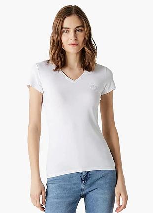 Футболка жіноча lacoste t-shirt white tf221414b 36