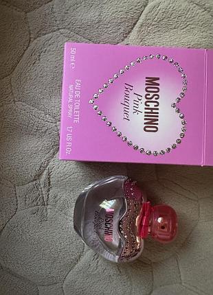 Духи moschino pink bouquet