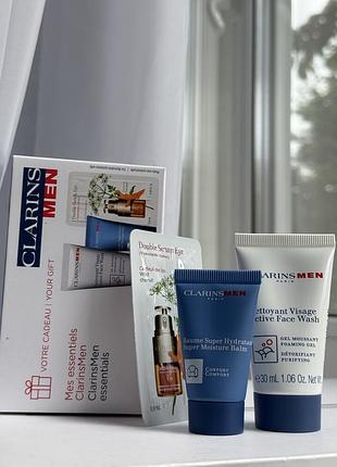Clarins! оригінал. новий набір для догляду за обличчям