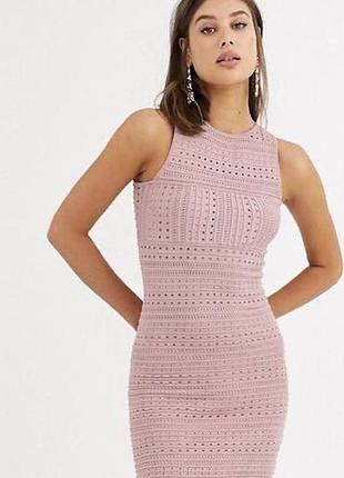 Сукня з ажурним візерунком від asos