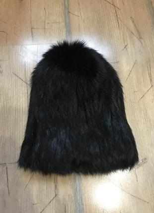 Зимова шапка під шубку