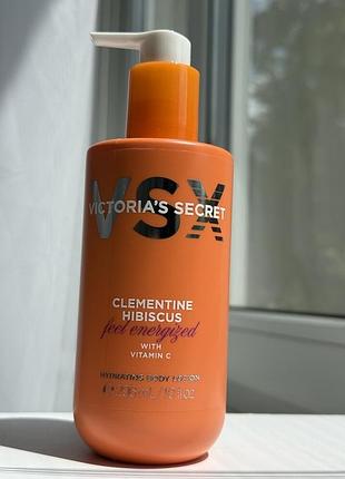 Victoria's secret! ориігнал.парфумований лосьон для тіла. clementine hibiscus 296 мл