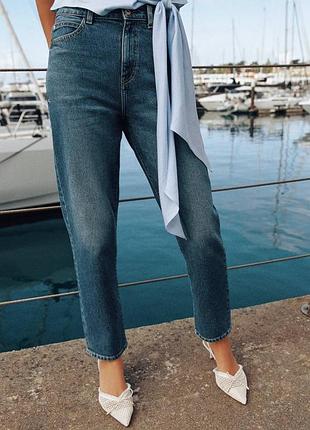 Джинси zara mom