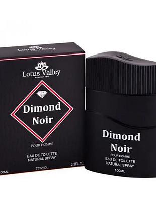 Вода туалетная мужская lotus valley diamond noir 100 мл.