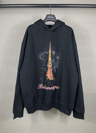 Худи кофта balenciaga реглан батник