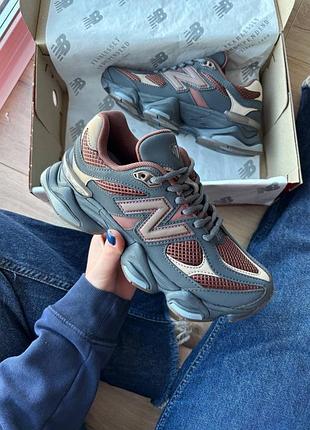 Жіночі кросівки new balance 9060 phanton rich oak brown