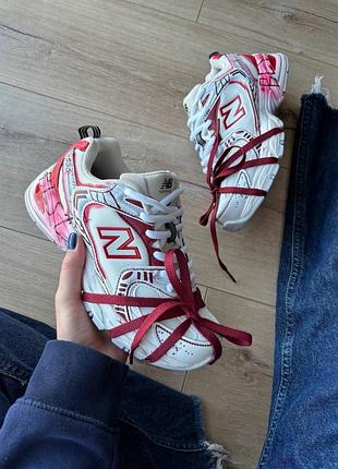 Жіночі кросівки new balance 530 custom blood white