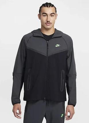 Толстовка nike techven jacket black hm7151-013