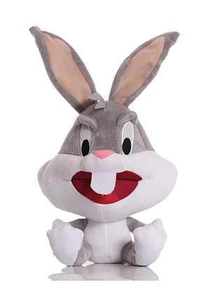 Мягкая игрушка плюшевая бас банни из серии looney tunes bugs bunny