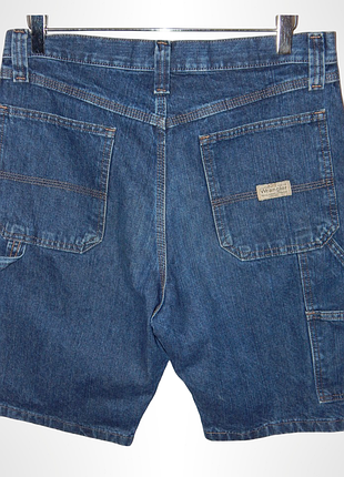 Чоловічі джинсові шорти wrangler denim carpenter relaxed fit. size w32/46